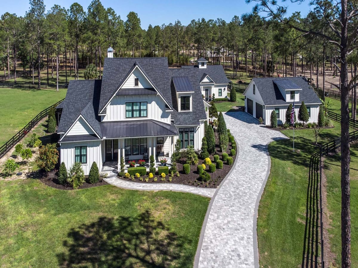 Custom home built by Thomas J. Mosco Custom Homes