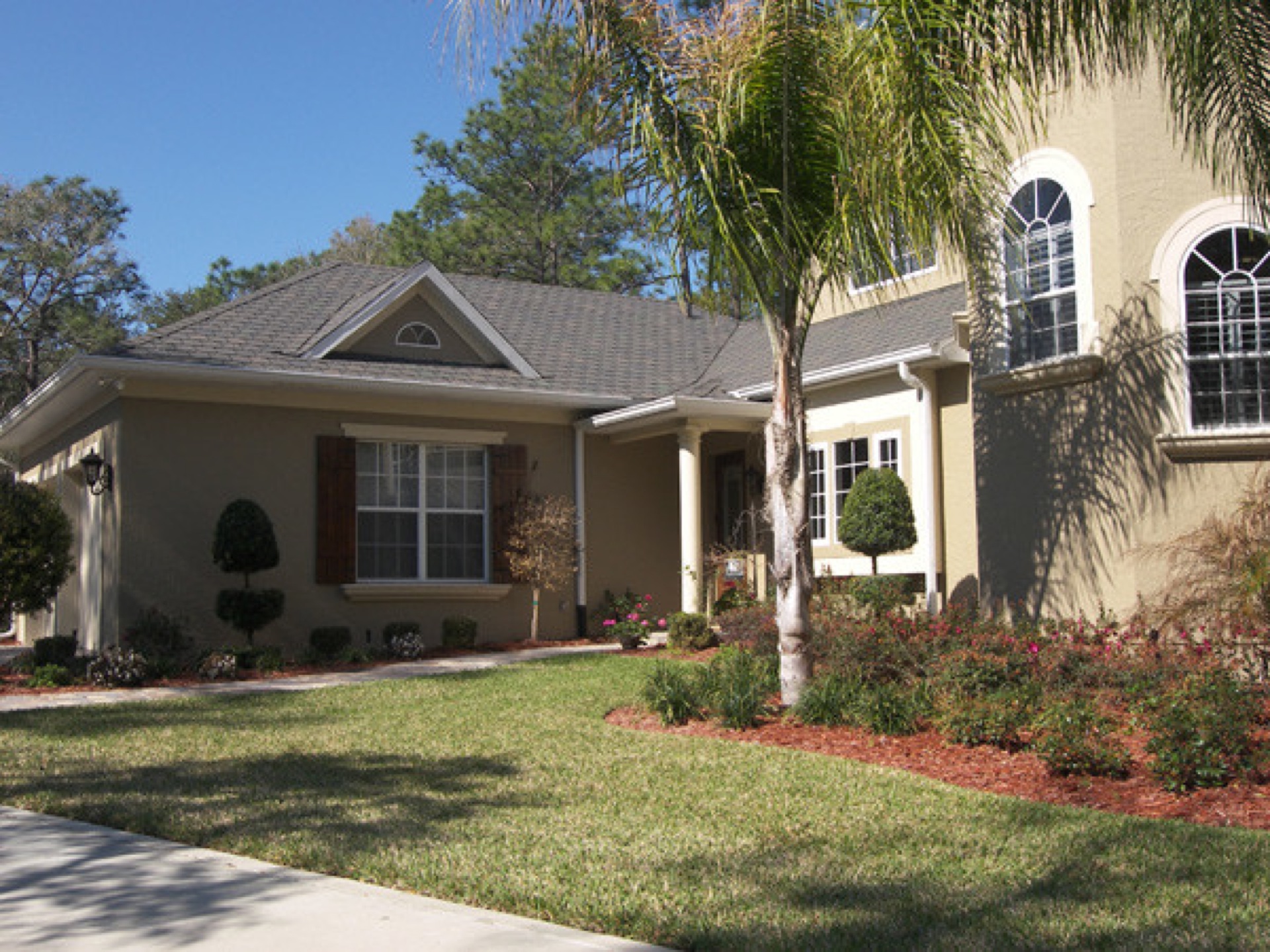 A finished Mosco custom home